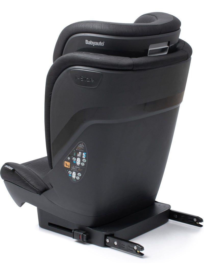 Cadeira de carro Capax Isize Isofix 100 - 150 cm Babyauto - BLACK LINE Preto - Kiabi