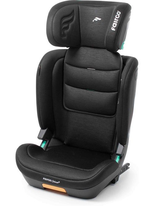 Cadeira de carro Colosso 100/150cm 11 posições de altura do encosto de cabeça Fairgo-BLACK SAND - Kiabi Cadeira de carro Colosso 100/150cm 11 posições de altura do encosto de cabeça Fairgo-BLACK SAND - Kiabi