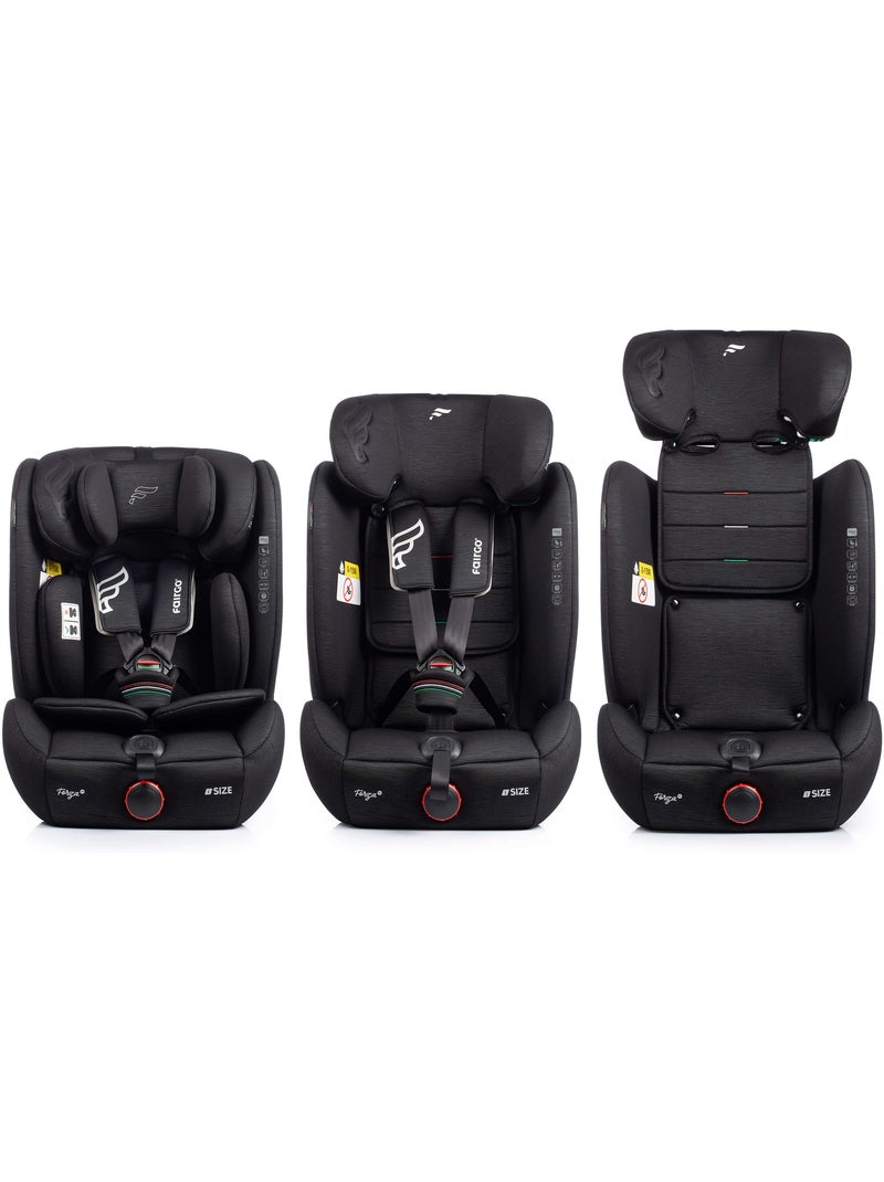 Cadeira de carro FORZA I-SIZE 76 - 150cm Fairgo - BLACK SAND Preto - Kiabi