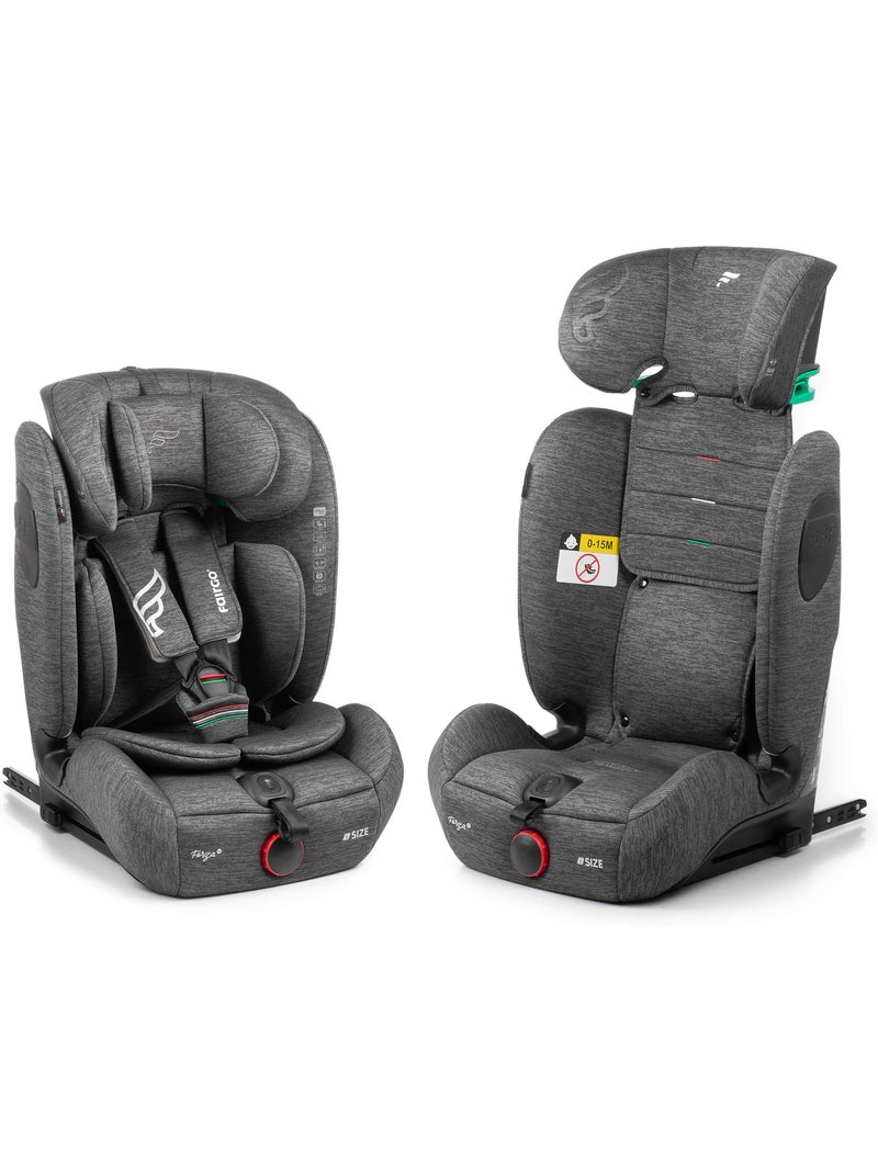 Cadeira de carro FORZA I-SIZE 76 - 150cm Fairgo - STONE GREY Cinza - Kiabi
