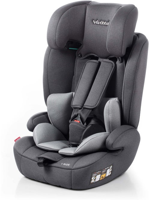 Cadeira de carro Kali Ibelt 76-150 cm Vivitta - ANTHRACITE MELANGE - Kiabi Cadeira de carro Kali Ibelt 76-150 cm Vivitta - ANTHRACITE MELANGE - Kiabi