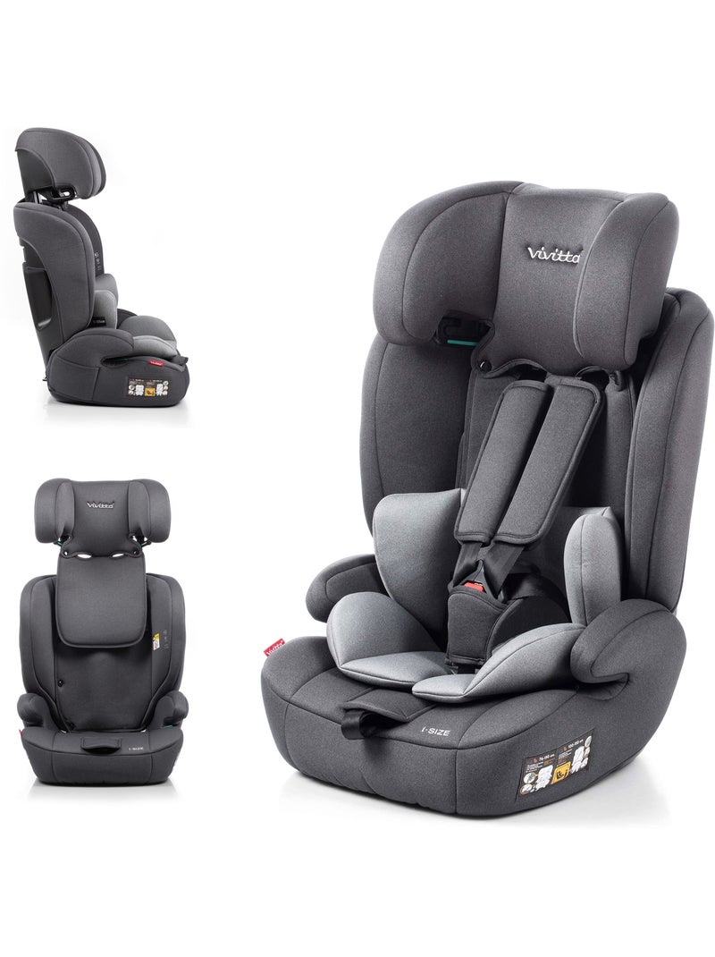 Cadeira de carro Kali Ibelt 76-150 cm Vivitta - ANTHRACITE MELANGE Cinza antracite - Kiabi