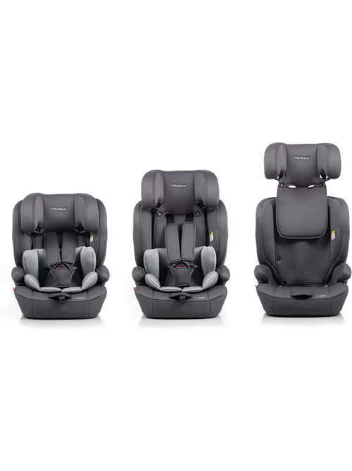 Cadeira de carro Kali Ibelt 76-150 cm Vivitta - ANTHRACITE MELANGE - Kiabi Cadeira de carro Kali Ibelt 76-150 cm Vivitta - ANTHRACITE MELANGE - Kiabi