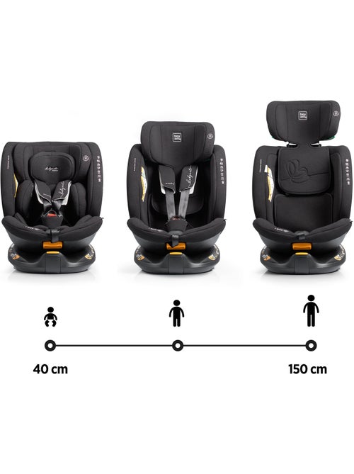 Cadeira de carro Kavan Ifix com Top Tether na base 40 - 150 cm Babyauto - COAL - Kiabi Cadeira de carro Kavan Ifix com Top Tether na base 40 - 150 cm Babyauto - COAL - Kiabi