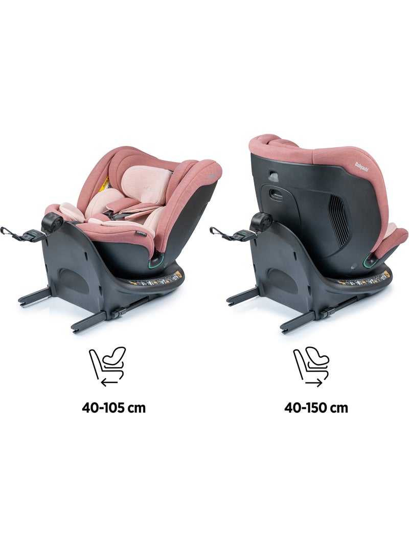 Cadeira de carro Kavan Ifix com Top Tether na base 40 - 150 cm Babyauto  - CORAL Rosa-claro - Kiabi