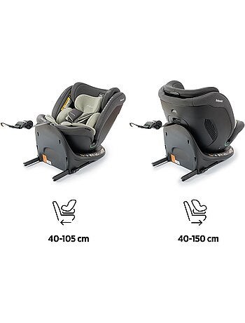 Cadeira de carro Kavan Ifix com Top Tether na base 40 - 150 cm Babyauto - COAL