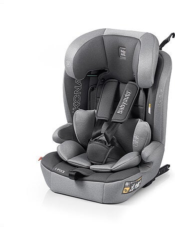 Cadeira de carro Konar I-fix 76 - 150 cm Babyauto - GREY MELANGE