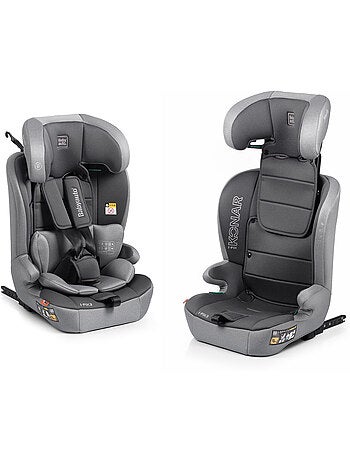 Cadeira de carro Konar I-fix 76 - 150 cm Babyauto - GREY MELANGE