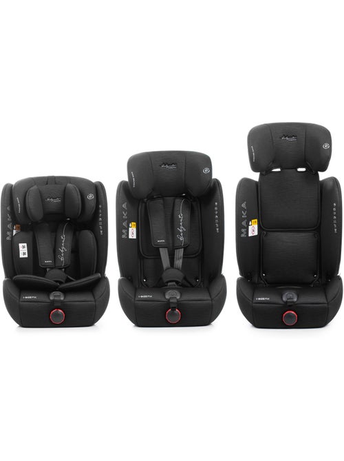 Cadeira de carro Maka Isize Reclinável 76 - 150 cm Babyauto - BLACK LINE EMBOSSED - Kiabi Cadeira de carro Maka Isize Reclinável 76 - 150 cm Babyauto - BLACK LINE EMBOSSED - Kiabi