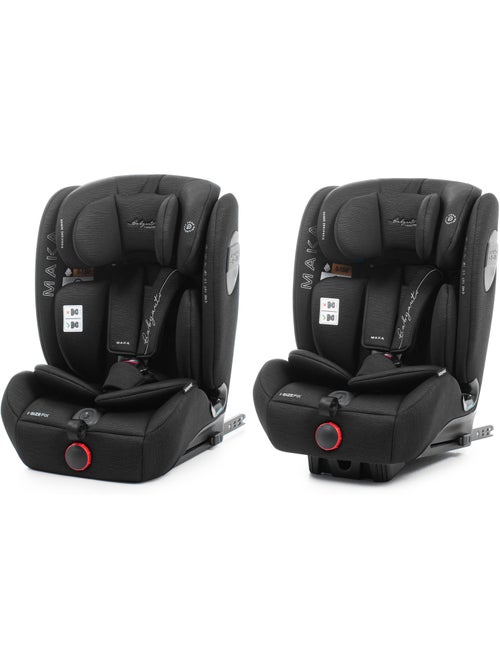 Cadeira de carro Maka Isize Reclinável 76 - 150 cm Babyauto - BLACK LINE EMBOSSED - Kiabi Cadeira de carro Maka Isize Reclinável 76 - 150 cm Babyauto - BLACK LINE EMBOSSED - Kiabi