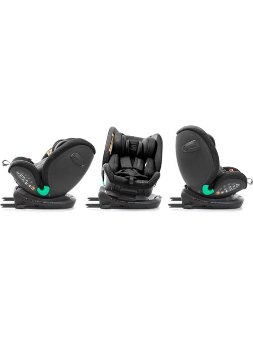 Cadeira de carro Odeas I-Size 40 - 150 cm, Top tether, giratória 360° Babyauto - BLACK ANTHRACITE - Kiabi Cadeira de carro Odeas I-Size 40 - 150 cm, Top tether, giratória 360° Babyauto - BLACK ANTHRACITE - Kiabi