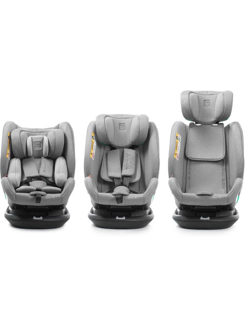 Cadeira de carro Odeas I-Size 40 - 150 cm, Top tether, giratória 360° Babyauto - GREY ANTHRACITE - Kiabi Cadeira de carro Odeas I-Size 40 - 150 cm, Top tether, giratória 360° Babyauto - GREY ANTHRACITE - Kiabi