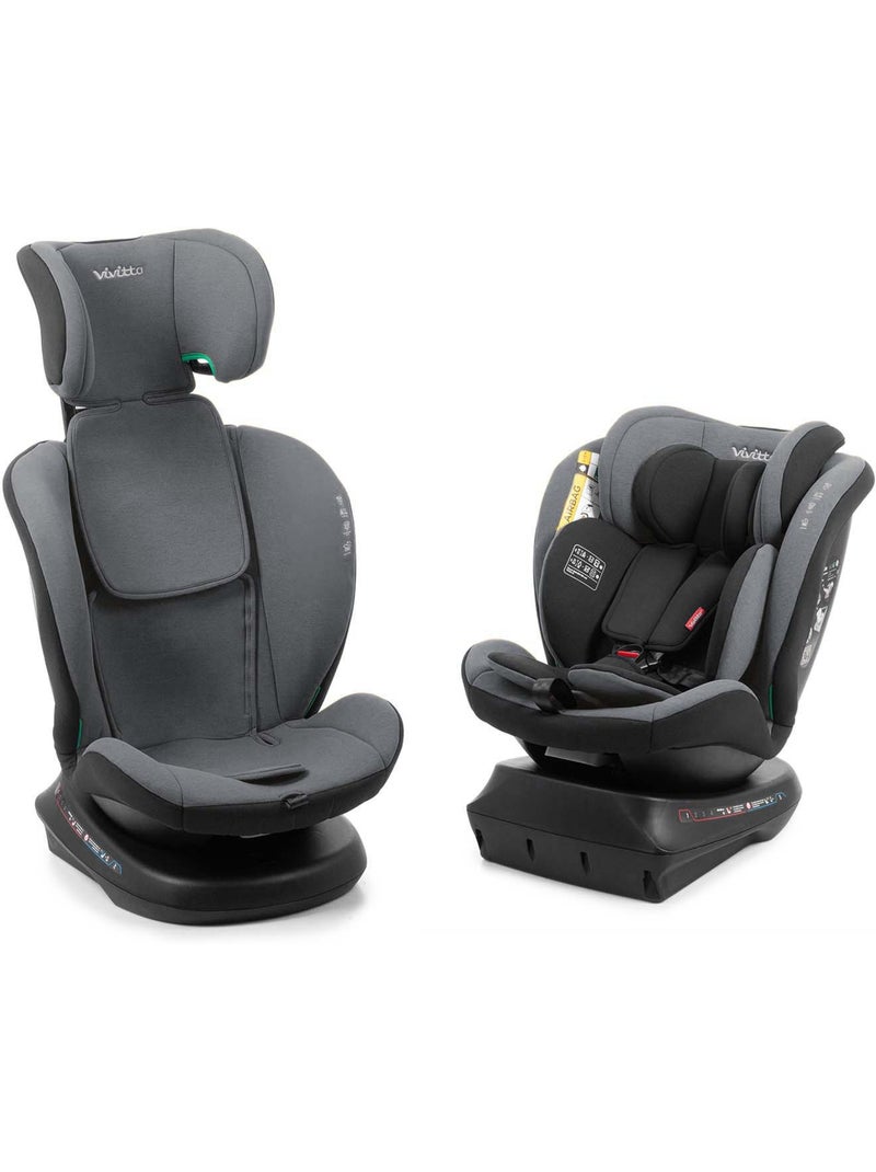 Cadeira de carro Sanna Ibelt 40-150 cm Vivitta - ASH Cinza claro - Kiabi