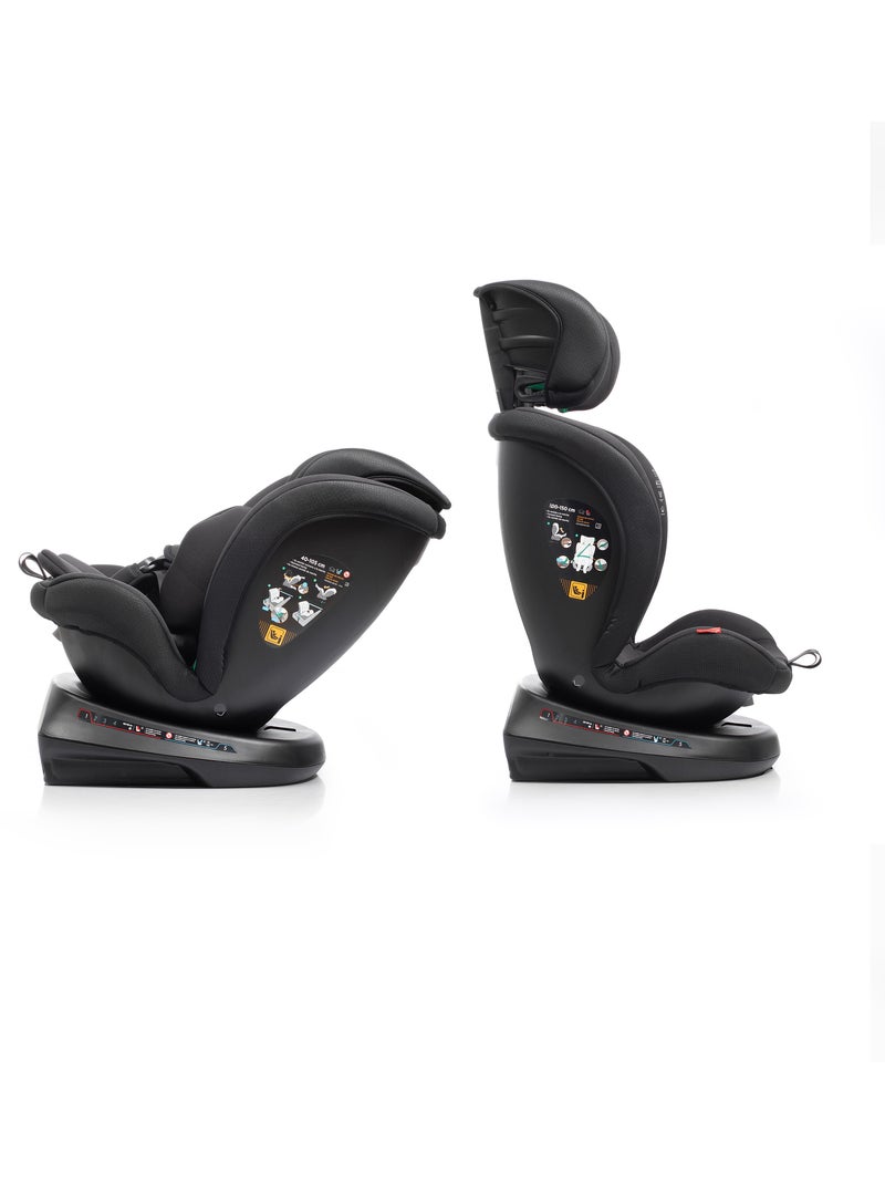 Cadeira de carro Sanna Ibelt 40-150 cm Vivitta - INTENSE BLACK Preto - Kiabi