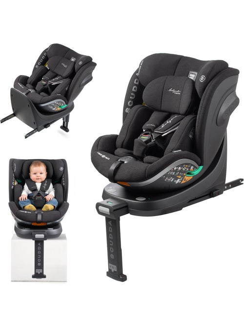 Cadeira de carro Scudda I-Size Isofix Giratória 40-150 cm Babyauto - COAL - Kiabi Cadeira de carro Scudda I-Size Isofix Giratória 40-150 cm Babyauto - COAL - Kiabi