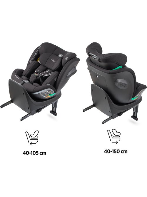 Cadeira de carro Scudda I-Size Isofix Giratória 40-150 cm Babyauto - COAL - Kiabi Cadeira de carro Scudda I-Size Isofix Giratória 40-150 cm Babyauto - COAL - Kiabi