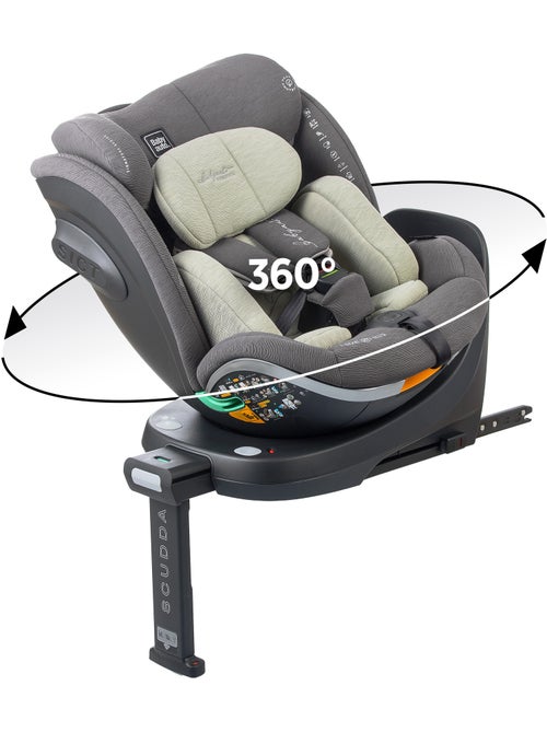 Cadeira de carro Scudda I-Size Isofix Giratória 40-150 cm Babyauto - OLIVE - Kiabi Cadeira de carro Scudda I-Size Isofix Giratória 40-150 cm Babyauto - OLIVE - Kiabi