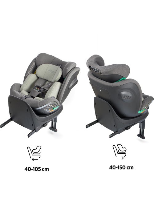 Cadeira de carro Scudda I-Size Isofix Giratória 40-150 cm Babyauto - OLIVE - Kiabi Cadeira de carro Scudda I-Size Isofix Giratória 40-150 cm Babyauto - OLIVE - Kiabi