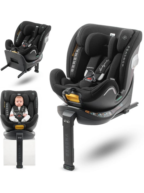 Cadeira de carro Serena Ifix 40 150 cm, Giratória com pé de apoio Babyauto - COAL - Kiabi Cadeira de carro Serena Ifix 40 150 cm, Giratória com pé de apoio Babyauto - COAL - Kiabi