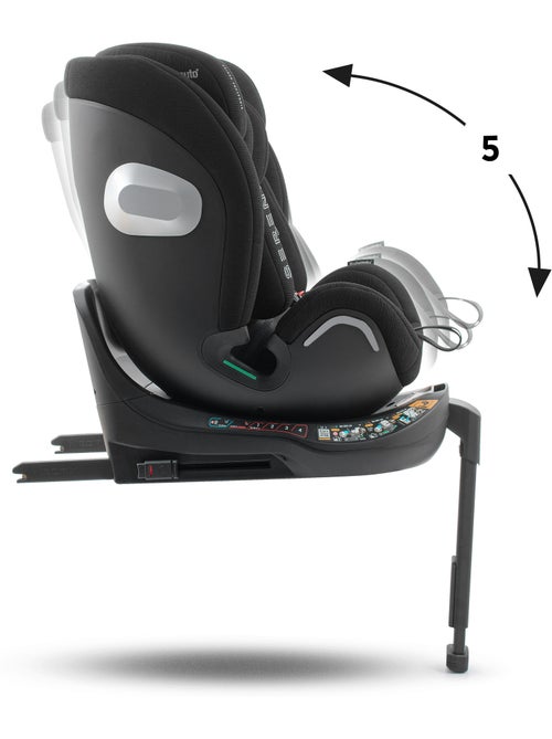 Cadeira de carro Serena Ifix 40 150 cm, Giratória com pé de apoio Babyauto - COAL - Kiabi Cadeira de carro Serena Ifix 40 150 cm, Giratória com pé de apoio Babyauto - COAL - Kiabi