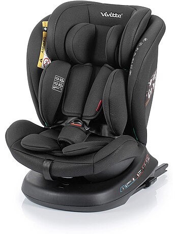 Cadeira de carro Sigma Isize 40 - 150 cm Vivitta - INTENSE BLACK