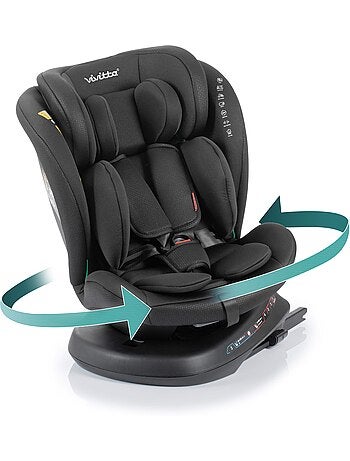 Cadeira de carro Sigma Isize 40 - 150 cm Vivitta - INTENSE BLACK