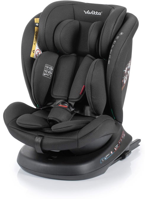 Cadeira de carro Sigma Isize 40 - 150 cm Vivitta - INTENSE BLACK - Kiabi Cadeira de carro Sigma Isize 40 - 150 cm Vivitta - INTENSE BLACK - Kiabi