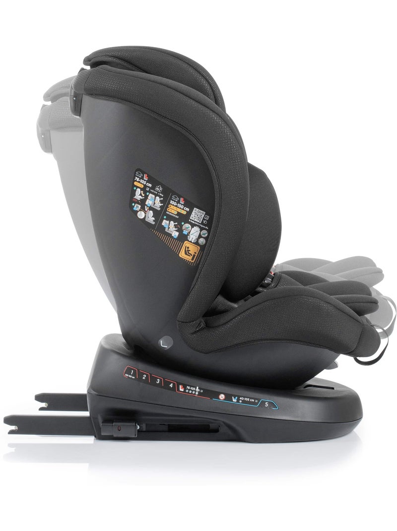 Cadeira de carro Sigma Isize 40 - 150 cm Vivitta - INTENSE BLACK Preto - Kiabi