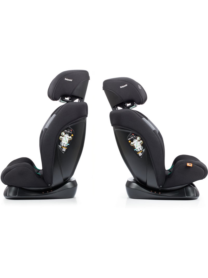 Cadeira de carro Sokoa Reclinável Ibelt 100 150 cm Babyauto - INTENSE BLACK Preto - Kiabi
