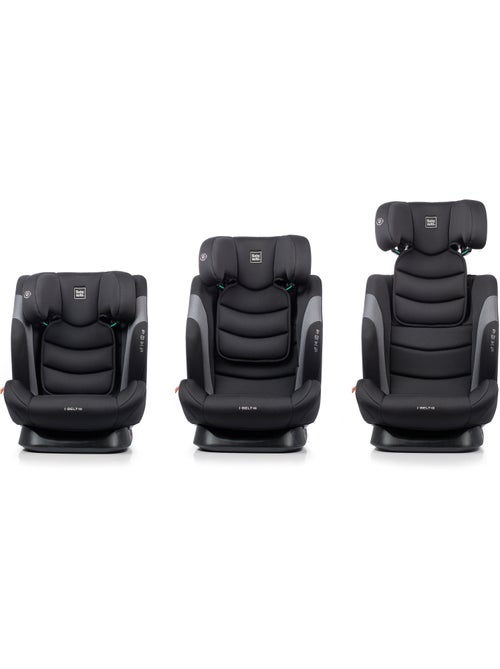 Cadeira de carro Sokoa Reclinável Ibelt 100 150 cm Babyauto - INTENSE BLACK - Kiabi Cadeira de carro Sokoa Reclinável Ibelt 100 150 cm Babyauto - INTENSE BLACK - Kiabi