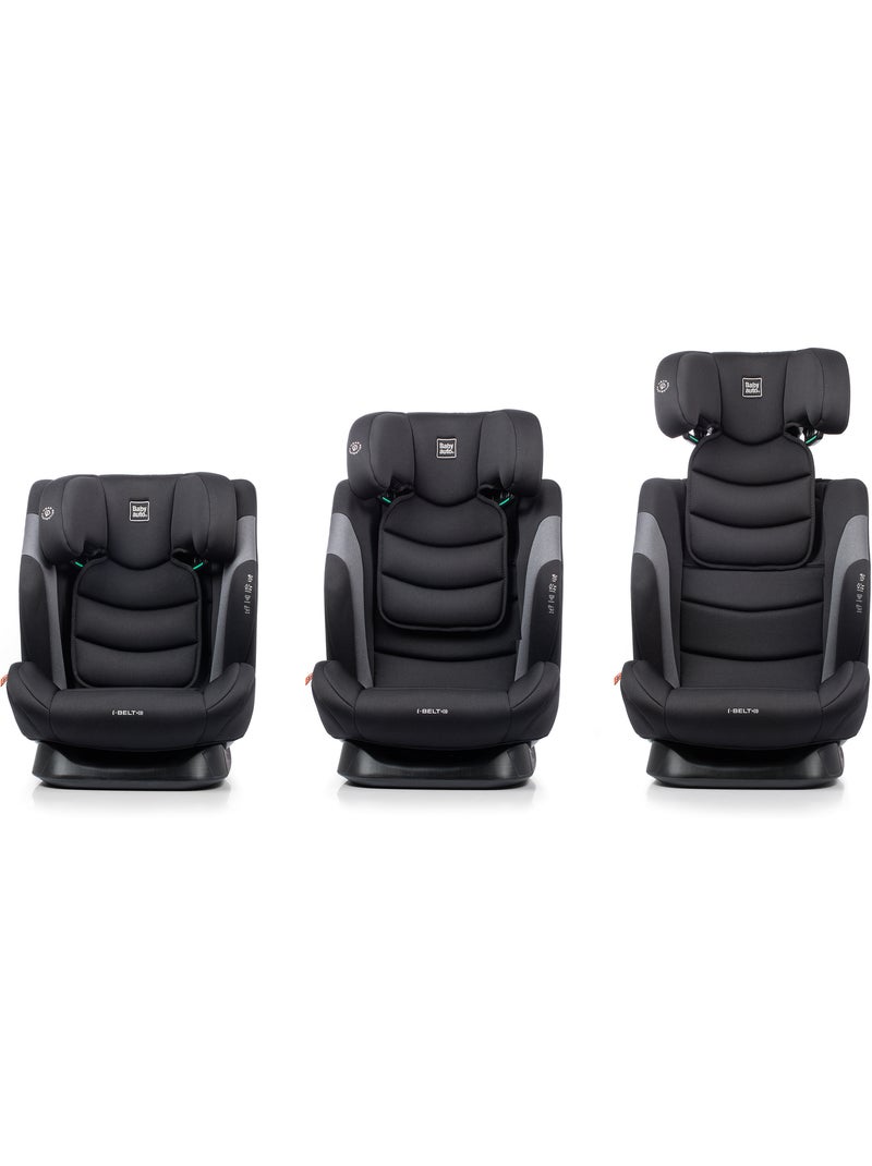 Cadeira de carro Sokoa Reclinável Ibelt 100 150 cm Babyauto - INTENSE BLACK Preto - Kiabi