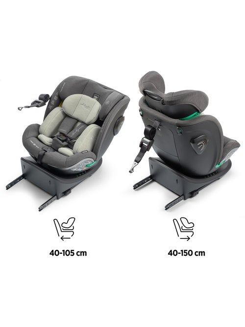 Cadeira de carro Xperta I-Size Isofix, Giratória 360° 40 - 150 cm Babyauto - OLIVE - Kiabi Cadeira de carro Xperta I-Size Isofix, Giratória 360° 40 - 150 cm Babyauto - OLIVE - Kiabi