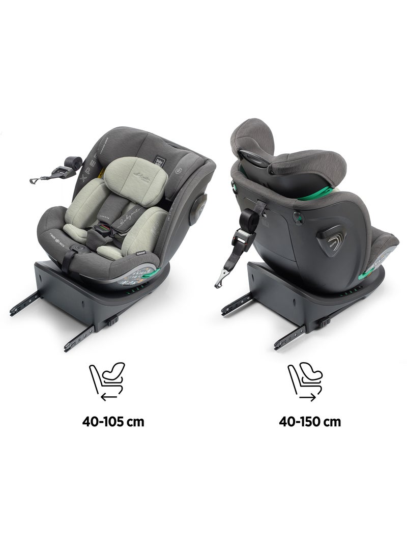 Cadeira de carro Xperta I-Size Isofix, Giratória 360° 40 - 150 cm Babyauto - OLIVE Verde escuro - Kiabi
