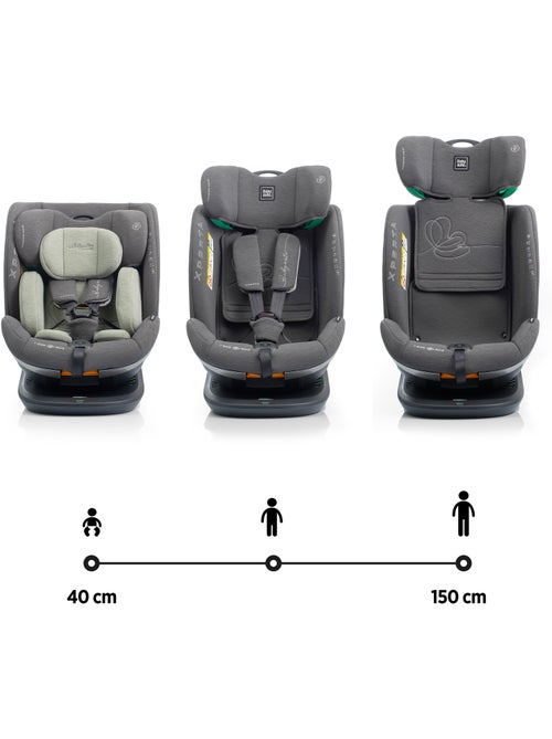 Cadeira de carro Xperta I-Size Isofix, Giratória 360° 40 - 150 cm Babyauto - OLIVE - Kiabi Cadeira de carro Xperta I-Size Isofix, Giratória 360° 40 - 150 cm Babyauto - OLIVE - Kiabi