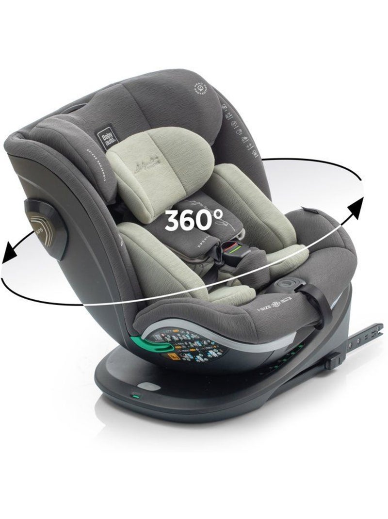 Cadeira de carro Xperta I-Size Isofix, Giratória 360° 40 - 150 cm Babyauto - OLIVE Verde oliva - Kiabi