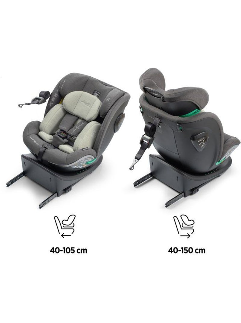 Cadeira de carro Xperta I-Size Isofix, Giratória 360° 40 - 150 cm Babyauto - OLIVE Verde oliva - Kiabi