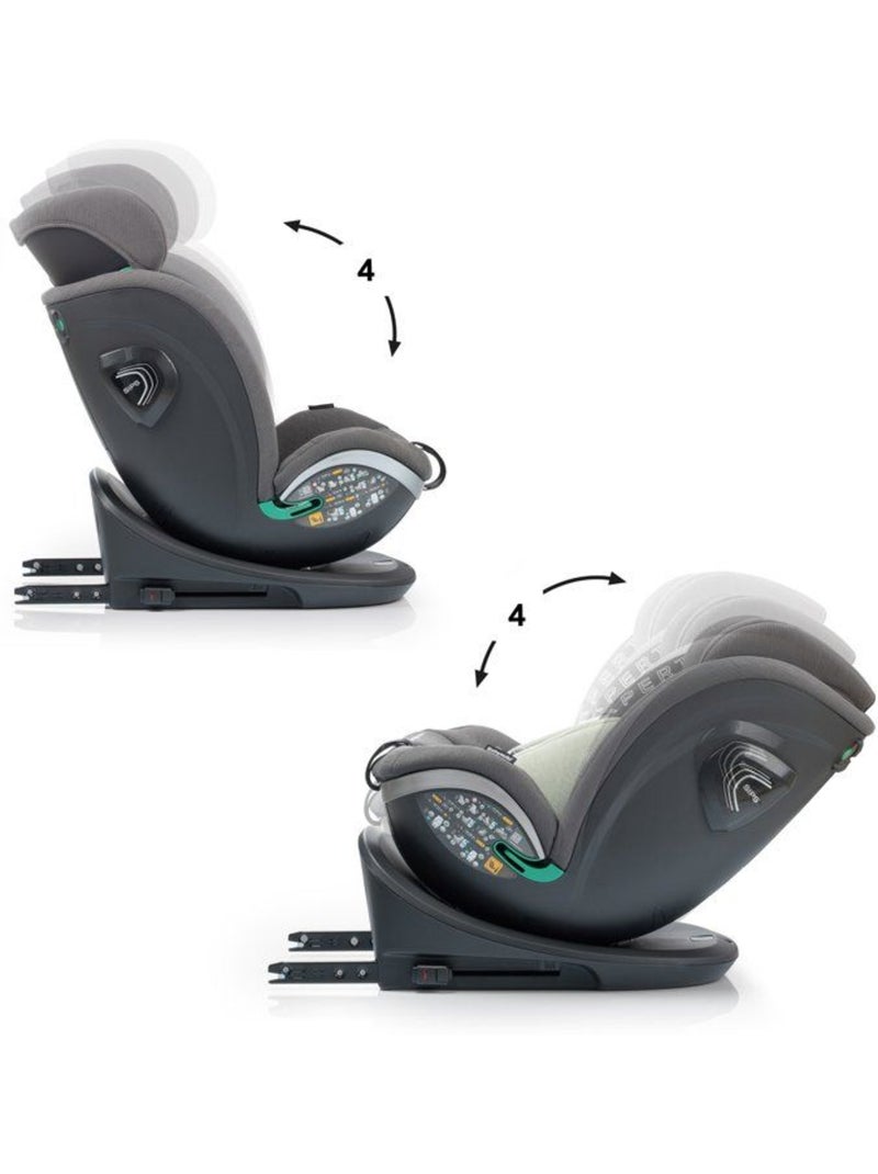Cadeira de carro Xperta I-Size Isofix, Giratória 360° 40 - 150 cm Babyauto - OLIVE Verde oliva - Kiabi