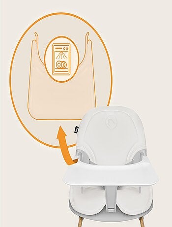 Cadeira de refeição evolutiva LIONELO Dalia – Até 60 kg – Ultraleve