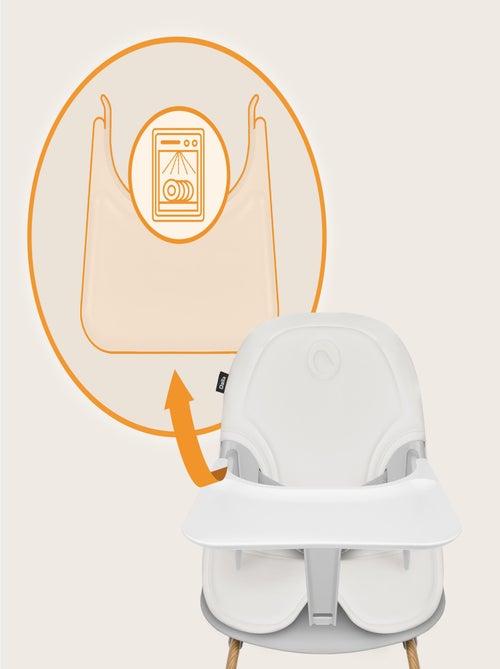 Cadeira de refeição evolutiva LIONELO Dalia – Até 60 kg – Ultraleve - Kiabi Cadeira de refeição evolutiva LIONELO Dalia – Até 60 kg – Ultraleve - Kiabi