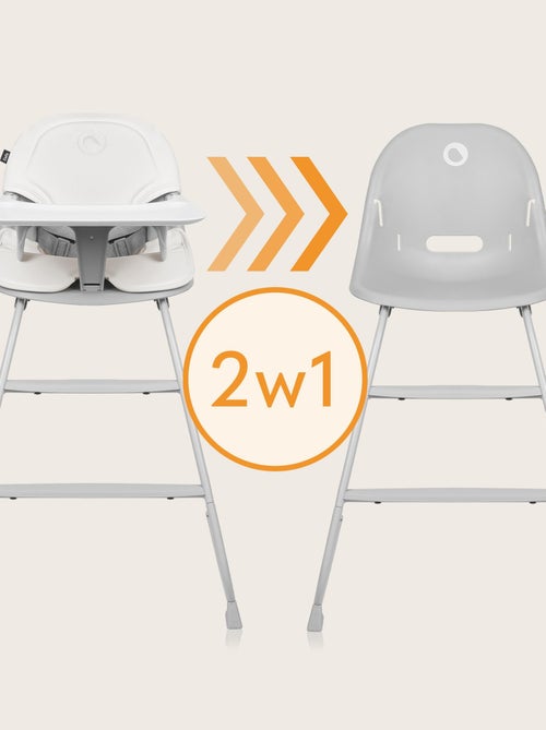 Cadeira de refeição evolutiva LIONELO Dalia – Até 60 kg – Ultraleve - Kiabi Cadeira de refeição evolutiva LIONELO Dalia – Até 60 kg – Ultraleve - Kiabi