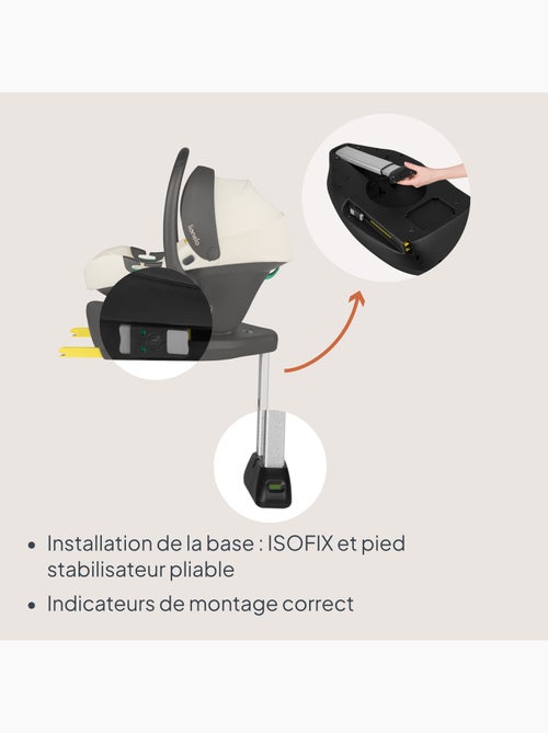 Cadeirinha de bebé com base isofix 180° - astrid i-size - premiada pelo adac - cadeira auto 40-87cm - Kiabi