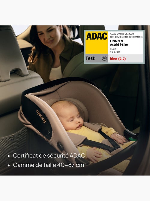 Cadeirinha de bebé com base isofix 180° - astrid i-size - premiada pelo adac - cadeira auto 40-87cm - Kiabi