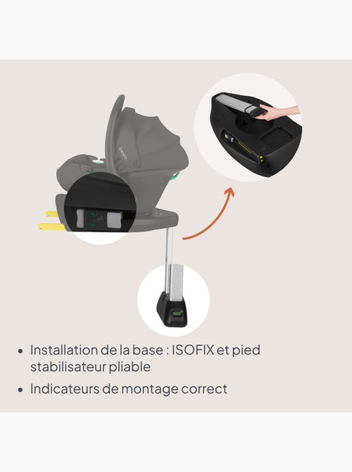 Cadeirinha de bebé com base isofix 180° - astrid i-size - premiada pelo adac - cadeira auto 40-87cm - Kiabi