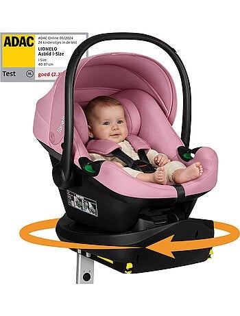 Cadeirinha de bebé com base isofix 180° - astrid i-size - premiada pelo adac - cadeira auto 40-87cm