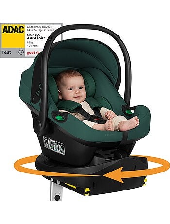Cadeirinha de bebé com base isofix 180° - astrid i-size - premiada pelo adac - cadeira auto 40-87cm
