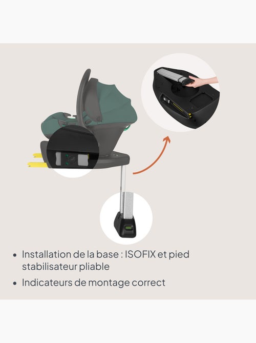 Cadeirinha de bebé com base isofix 180° - astrid i-size - premiada pelo adac - cadeira auto 40-87cm - Kiabi