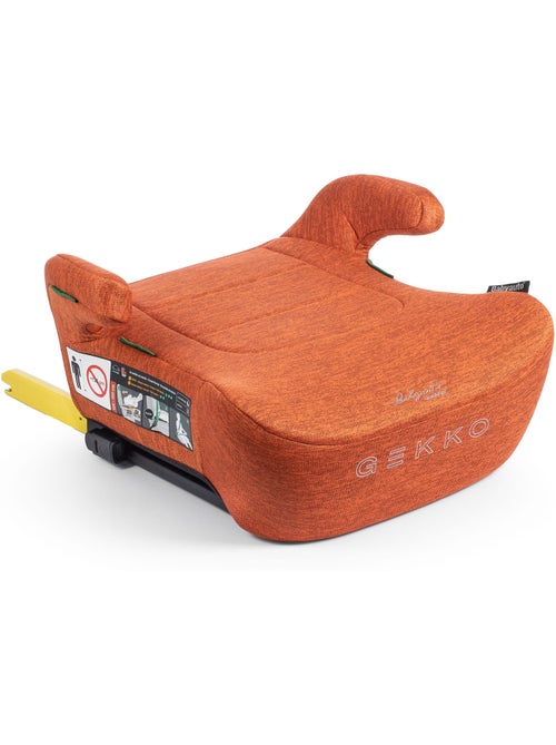 Cadeirinha de elevação Gekko Ifix 125 - 150 cm Babyauto - BRUNT ORANGE - Kiabi