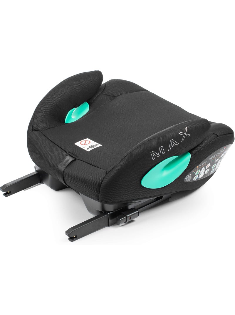 Cadeirinha de elevação Max Isize Isofix 125 - 150 cm Babyauto - INTENSE BLACK Preto - Kiabi