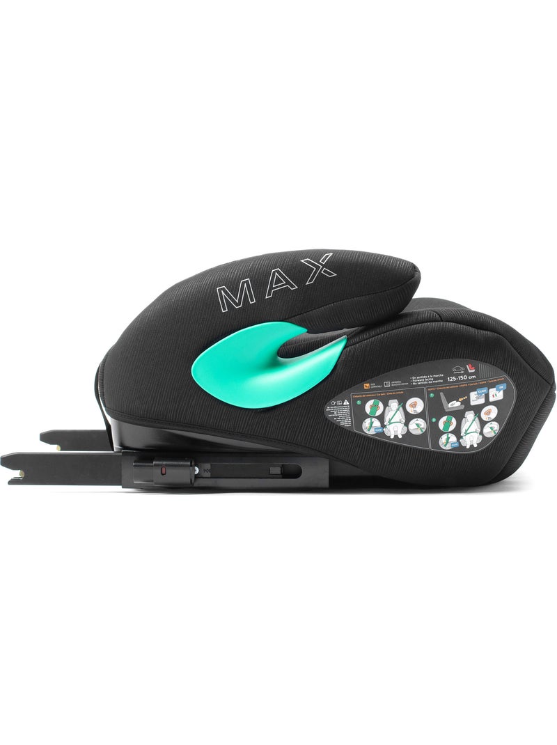 Cadeirinha de elevação Max Isize Isofix 125 - 150 cm Babyauto - INTENSE BLACK Preto - Kiabi