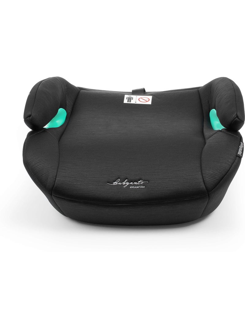Cadeirinha de elevação Max Isize Isofix 125 - 150 cm Babyauto - INTENSE BLACK Preto - Kiabi